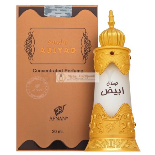 Afnan Sandal Abiyad Perfumed Oil Unisex 20 ml