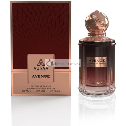 Avenge Extrait De Perfume 100ml by Auraa Desire Fruity Floral Scent for Men and Women