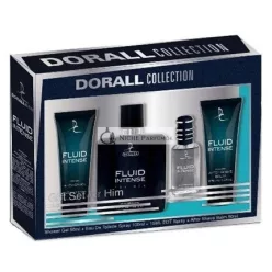   Fluid Intense Men's Designer Cologne 4 Piece Gift Set by Dorall Collection