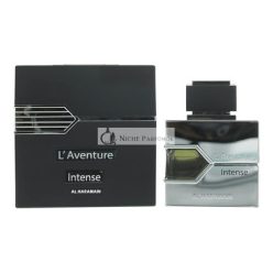   Al Haramain L'Aventure Intense for Men Eau de Parfum Spray 3.4 Ounce