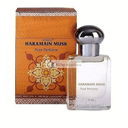 Al Haramain Musk 15ml Perfume Oil Roll-on with Aldehyde Rose Musk Attar/Ittar