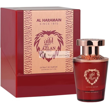 Al Haramain Azlan Oud Saffron Pure Perfume Unisex 100 ml
