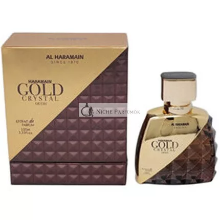 Al Haramain Gold Crystal Oudh Unisex Perfume 100 ml