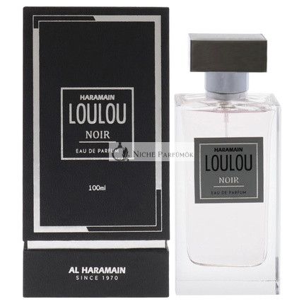 Al Haramain Loulou Noir Perfume for Women and Men Long Lasting Body Spray 3.33 oz EDP Spray