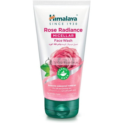 Himalaya Rose Micellar Make Up Removing Face Wash for Soft and Glowing Skin 150ml