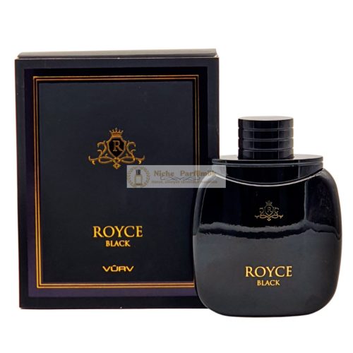 Royce Black Eau De Parfum by Vurv Lattafa Perfumes 100ml for Men