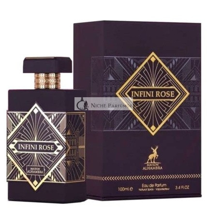 Maison Alhambra Infini Rose for Women by Maison Alhambra Eau De Parfum Spray (unisex) 3.4 Oz
