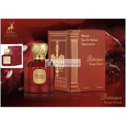 Baroque Rouge Extrait EDP Perfume Maison Alhambra Lattafa 100ml New Rich UAE
