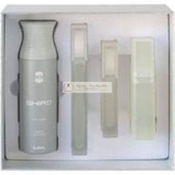   Shiro Shiro Ajándékcsomag Eau De Parfum 90 Ml, Tusfürdő 225 Ml, Dezodor 200 Ml, Cologne 50 Ml
