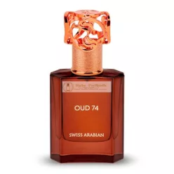   Swiss Arabian Oud 74 Luxus Termékek Dubajból, Hosszan Tartó és Megszállott EDP Spray Illat, 50ml