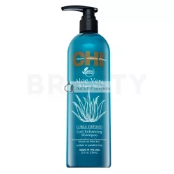   CHI Aloe Vera Curls Defined Curl Enhancing Shampoo - Nourishing Shampoo for Curly Hair 739 ml