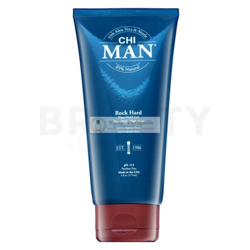 CHI Man Rock Hard Firm Hold Gel Hair Gel for Medium Hold 177 ml