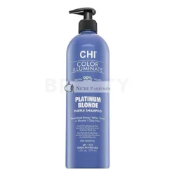   CHI Color Illuminate Platinum Blonde Purple Shampoo for Platinum Blonde and Gray Hair 739 ml