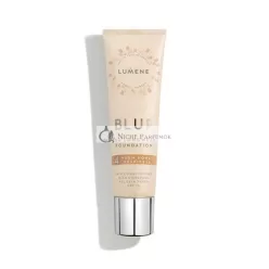   Lumene 16h Longwear Blur Foundation SPF 15 with Arctic Cloudberry 30ml 4 Warm Honey