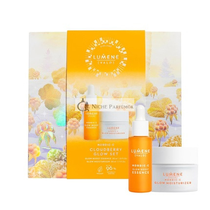 Lumene Cloudberry Glow Skincare Gift Set - Skincare Kit Includes Radiance