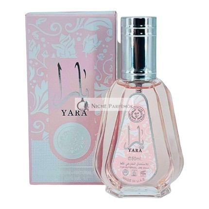 Lattafa Yara 50ml Eau de Parfum for Women - Sensual Seduction with Floral, Fruity, and Woody Notes
