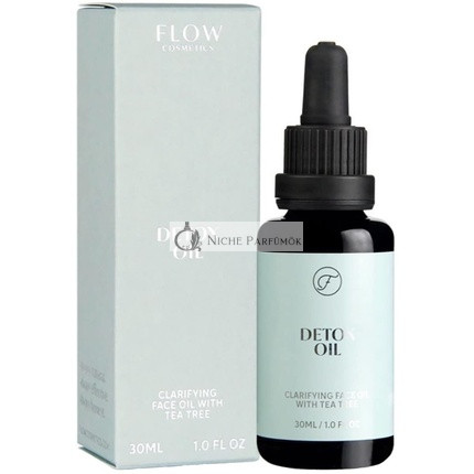 Flow Detox Face Oil Tea Tree Cleansing Facial Oil 30ml