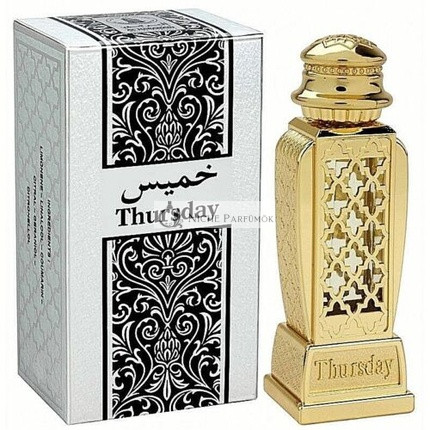 Thursday 15ml by Al Haramain Artemisia Lemon Patchouli Amber Musk Perfume Oil