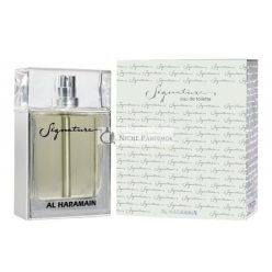   Al Haramain Signature Pour Homme Eau De Toilette with Lily Amber Wood 100ml
