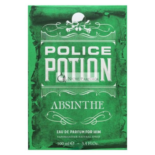 Police Potion Absinthe Perfumed Water for Men 100 ml
