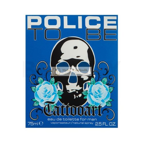 Police To Be Tattooart Eau de Toilette for Men 75 ml
