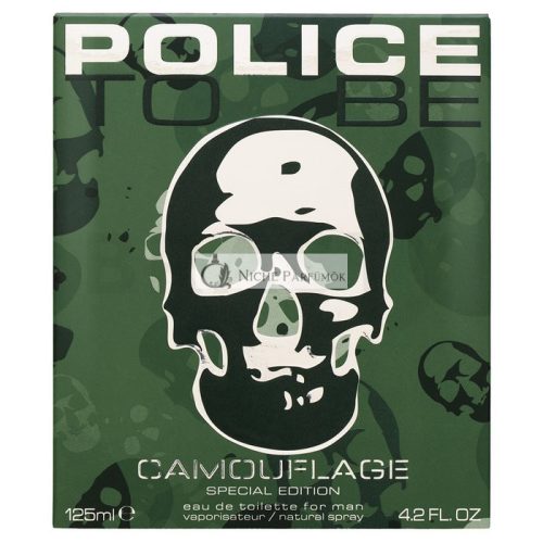 Police To Be Camouflage Eau de Toilette for Men 125 ml