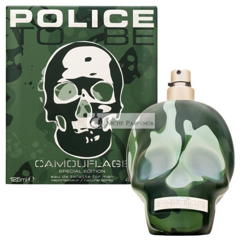 Police To Be Camouflage Eau de Toilette for Men 125 ml