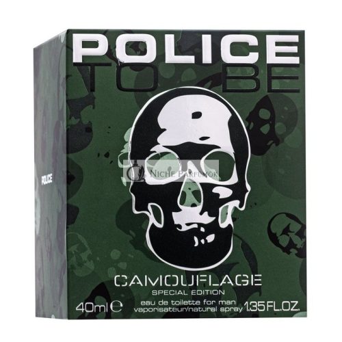 Police To Be Camouflage Eau de Toilette for Men 40 ml
