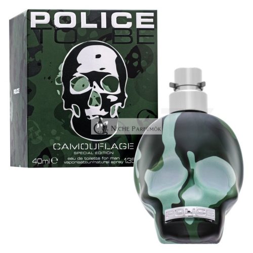 Police To Be Camouflage Eau de Toilette for Men 40 ml