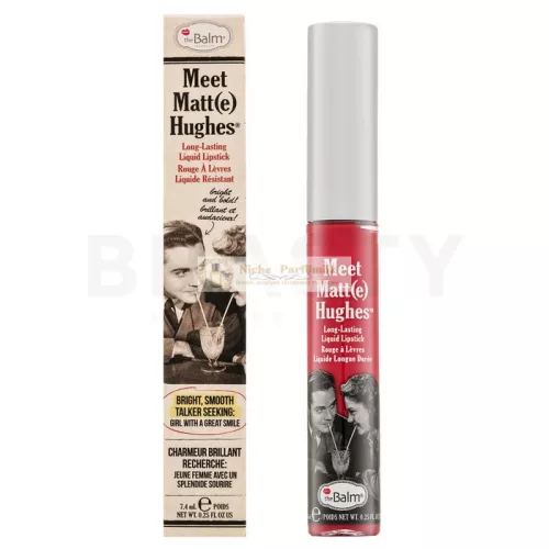 theBalm Meet Matt(e) Hughes Liquid Lipstick Devoted Long-lasting Liquid Lipstick with Matt Finish 7.4 ml