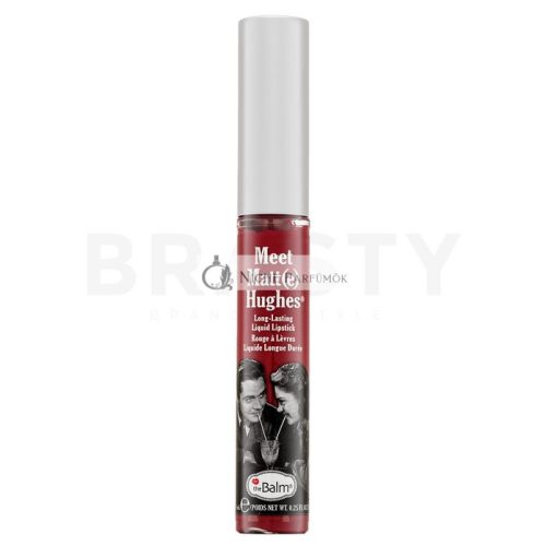 theBalm Meet Matt(e) Hughes Liquid Lipstick Dedicated Long-Lasting Liquid Lipstick for Matte Effect 7.4 ml