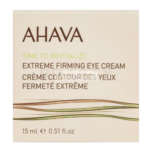 Ahava Time to Revitalize Firming Cream Extreme Firming Eye Cream 15 ml