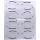Eyeliner Stencil Eyeshadow Stencil 32 Pieces Eye Makeup Template Sticker Smokey Eyes and Cat Eyeliner Classic Eyeshadow Makeup Tool for Beginner Training