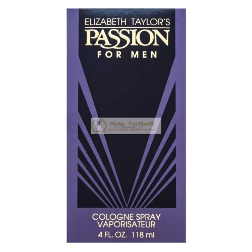 Elizabeth Taylor Passion Cologne for Men 118 ml