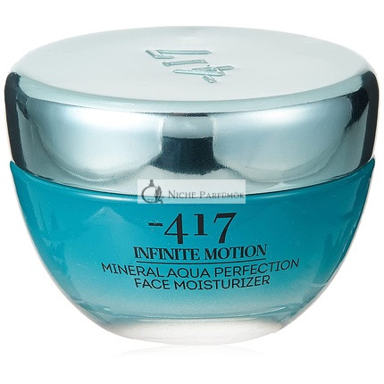 -417 Dead Sea Cosmetics Mineral Aqua Face Moisturizer for Oily Skin with Jojoba Seed Oil and Shea Butter 1.7oz