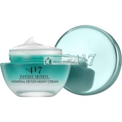   -417 Infinite Motion Collection Hydrating and Balancing Night Cream 50ml - Anti-Aging with Plant Extracts, Vitamins, and Shea Butter