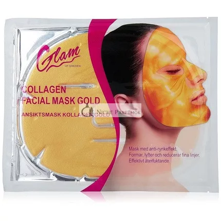 Glam of Sweden Collagen Facial Mask Gold