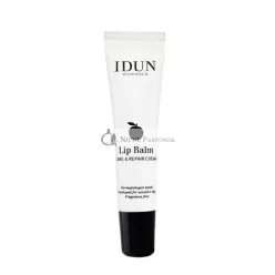   Idun Minerals Lip Balm Care and Repair Cream Softening Creamy Vegan Balm 0.51 Oz