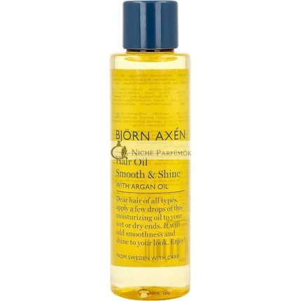 Bjorn Axen Argan Oil Hair Oil Smooth and Shine for Unisex 2.53 oz