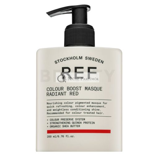 REF Colour Boost Masque Nourishing Mask with Color Pigments for Reviving Radiant Red 200 ml
