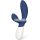LELO LOKI Wave 2 Anal Vibrator for Men Prostate Stimulation with 12 Pleasure Settings and Waterproof Design Base Blue