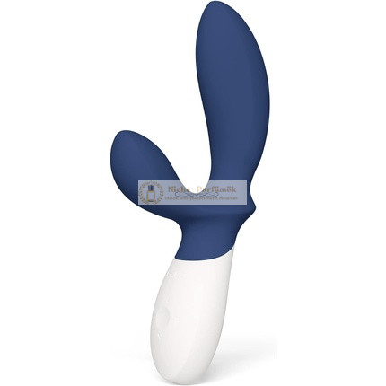 LELO LOKI Wave 2 Anal Vibrator for Men Prostate Stimulation with 12 Pleasure Settings and Waterproof Design Base Blue