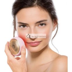   FOREO UFO Full Facial LED Face Mask Treatment Red Light Therapy Korean Skincare Thermotherapy Cryotherapy Face Massager Moisturiser Pearl Pink