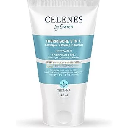 Celenes By Sweden Thermal 3 In 1 Peel Off Mask - 150ml - Blackhead Remover And Facial Cleanser