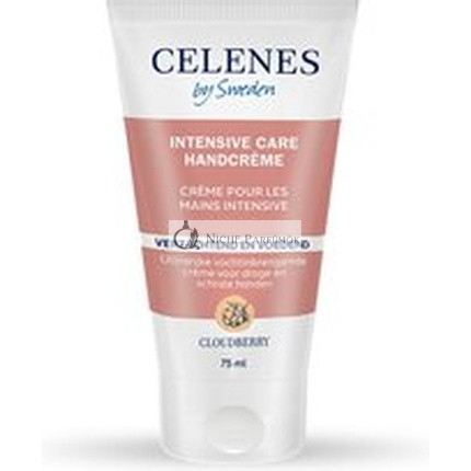 Celenes By Sweden Cloudberry Hand Cream - Hydrating For Dry Sensitive Skin - 75ml