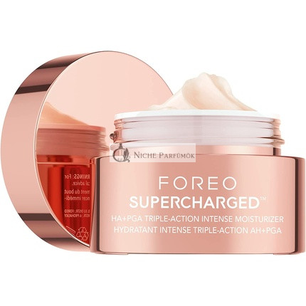 FOREO SUPERCHARGED HA+PGA Triple Action Intense Face Moisturizer 1.6 fl.oz 50ml