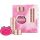 FOREO BEAR 2 Full Facelift Skin Care Set with Microcurrent Facial Device SUPERCHARGED SERUM 2.0 30ml SUPERCHARGED HA+PGA Triple Action Intense Moisturizer 15ml Anti Aging SkinCare Tools Fuchsia