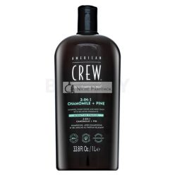   American Crew 3-in-1 Chamomile + Pine Shampoo, Conditioner and Shower Gel 1000 ml