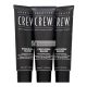 American Crew Precision Blend Natural Gray Coverage hair color for men Medium Natural 4-5 3 x 40 ml