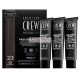 American Crew Precision Blend Natural Gray Coverage Hair Color for Men Dark 3 x 40 ml